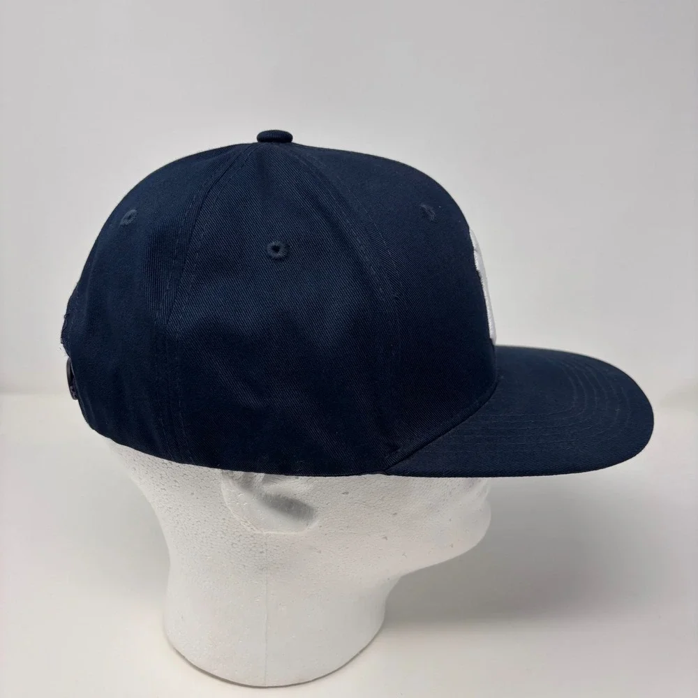 New‎ York Yankees Navy Blue Snapback Hat Police Shield Patch MLB Melonwear Cap